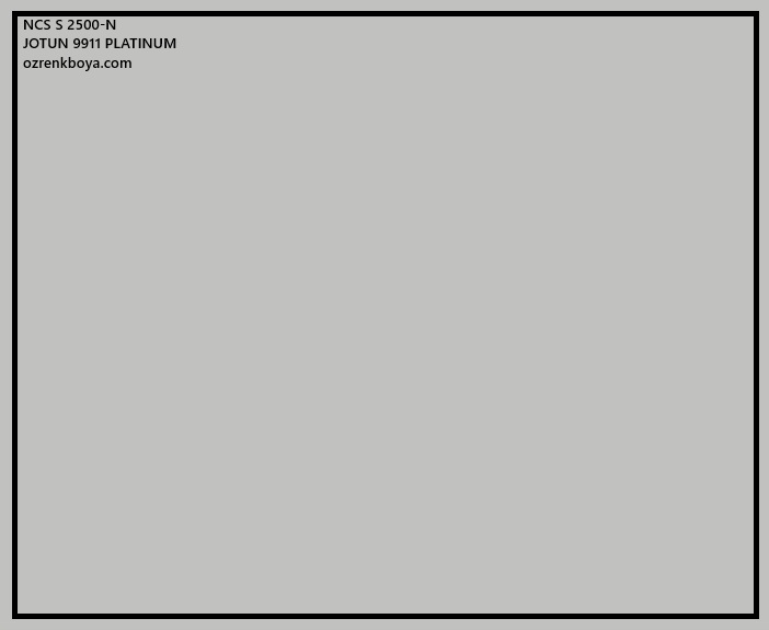 JOTUN TOPCOAT SİLK 9911 PLATINUM